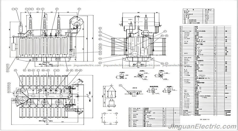 35KV Class Oil Immersed Transformer